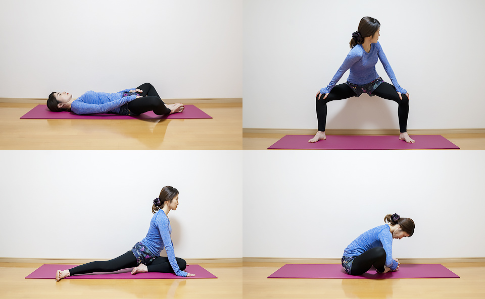 内もものストレッチ方法を13種目紹介