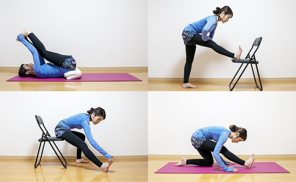 もも裏のストレッチ方法を11種目紹介